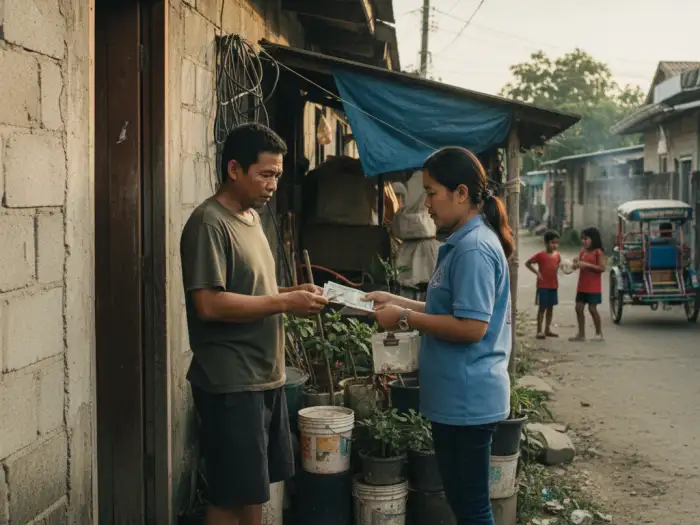 barangay donations pressure Resident reluctantly giving money for barangay project donations.