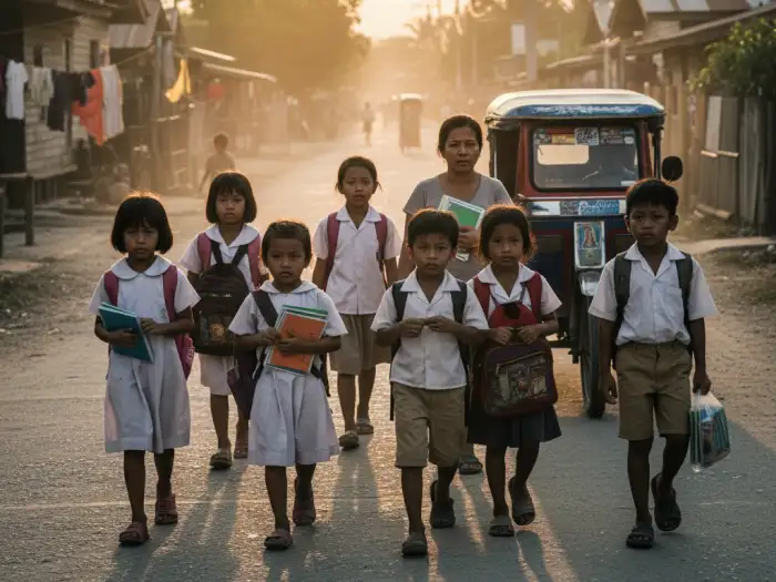 barangay education support vanishes Parents buying school supplies due to missing barangay education support.