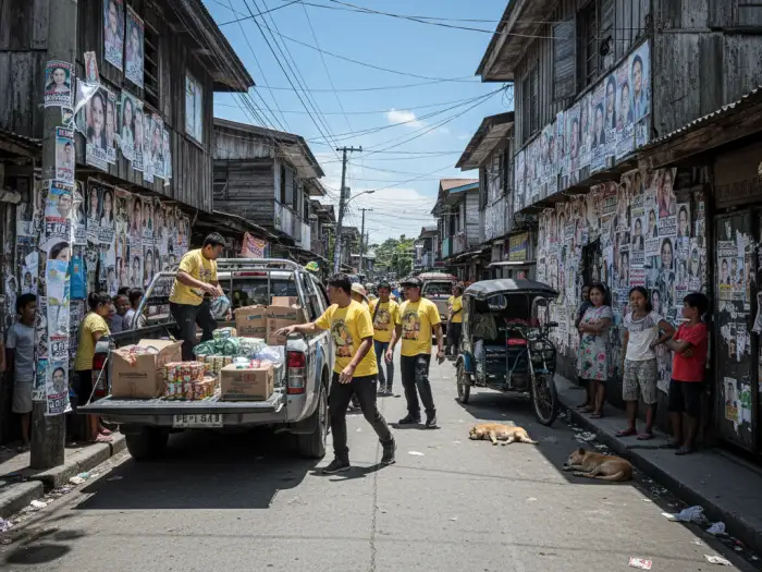 barangay election funds misuse Barangay resources being misused for election campaigns in the Philippines.