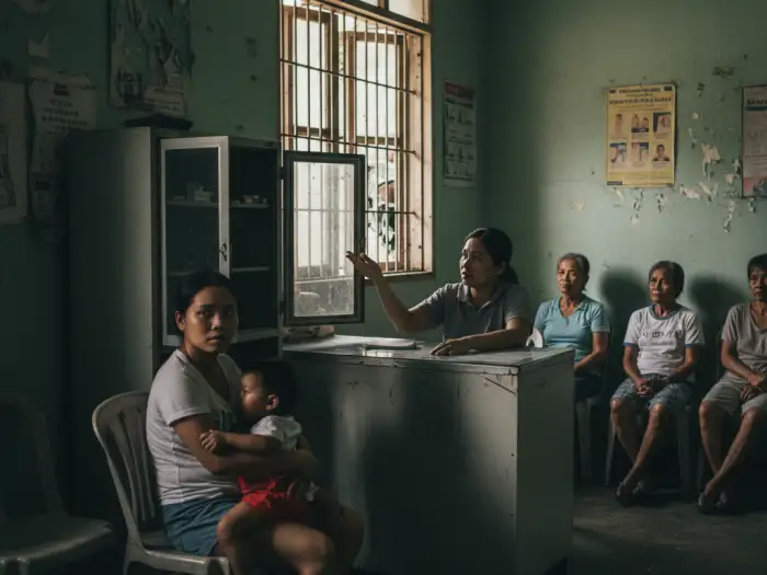 barangay health center missing medicines Family told medicines are unavailable at a barangay health center in the Philippines.
