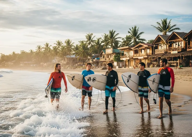 la union beginner surfers ground Beginner surfers walking on the beach with surfboards in La Union.