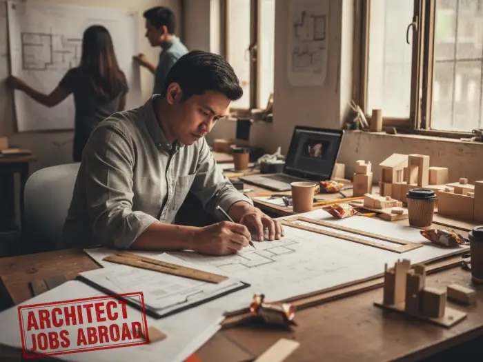 architect jobs abroad filipinos Filipino architect preparing for architect jobs abroad for Filipinos.