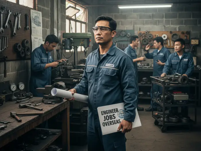 engineers overseas filipinos Filipino engineer preparing for engineer jobs abroad for Filipinos