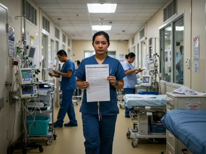 healthcare professionals nurse jobs abroad filipinos Filipino nurse in hospital with job offer for nurse jobs abroad for Filipinos