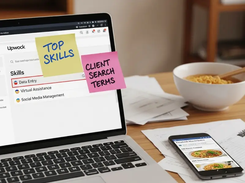 upwork choosing skills Choosing in-demand freelancer skills for an Upwork profile.