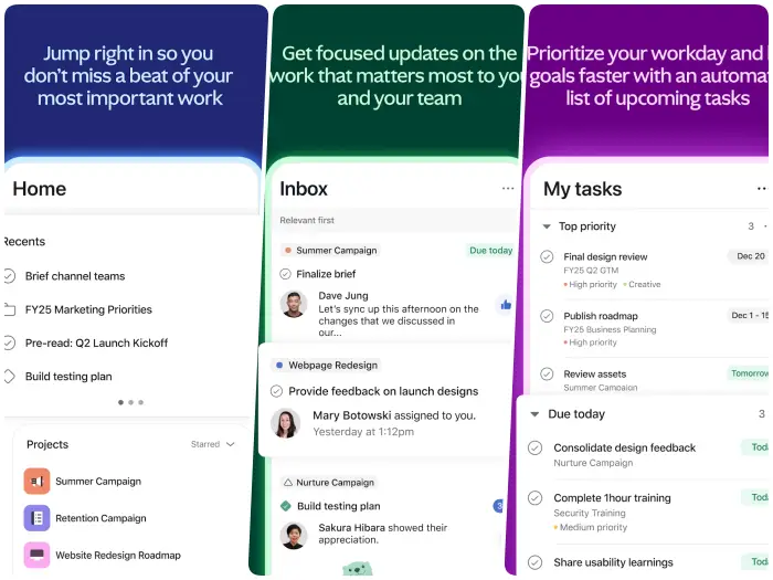 apps for filipino freelancers asana Asana app for Filipino freelancers to organize multiple projects and recurring tasks.