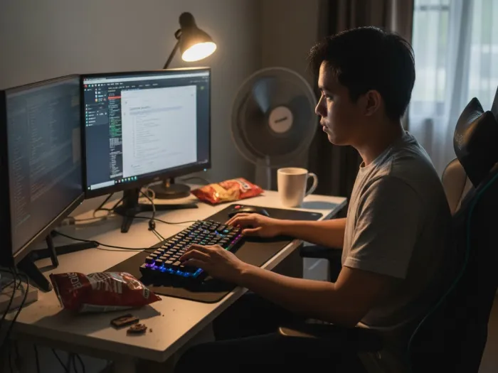 cybersecurity certifications comptia isc2 filipinos philippines Filipino cybersecurity learner practicing while preparing for CompTIA and ISC2 certifications.